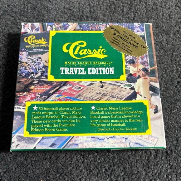 Vintage Classic Major League Baseball Travel Edition Board Game S/2 - New in Box - Picture 2 of 6